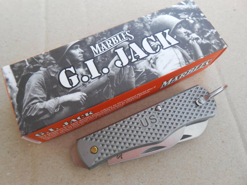 598☆MARBLE'S GI JACK FOLDER. 缶切り.栓抜き☆マープルス G.I ツール.ミリタリー.アメリカ軍.ネイビー