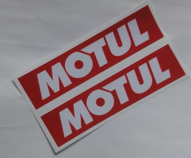 MOTUL モチュール ステッカー デカール 海外輸入 ２枚セット