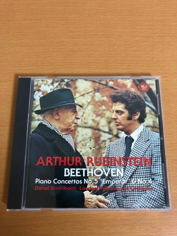 【送料160円】ベートーヴェン ルービンシュタイン ピアノ協奏曲第5番 皇帝&第4番 BLU-SPEC CD Arthur Rubinstein SICC30364