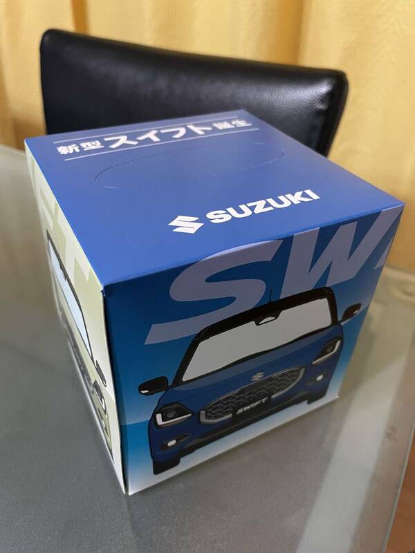 【2744.スズキ SUZUKI SWIFT スイフト ティッシュボックス 未開封新品】