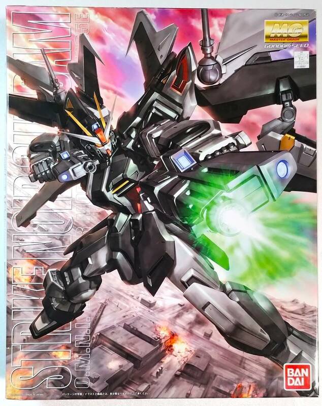 MG ストライクノワールガンダム GAT-X105E STRIKE NOIR GUNDAM 1/100 ガンダムSEED C.E.73-スターゲイザー ガンダムシード 未使用未組立