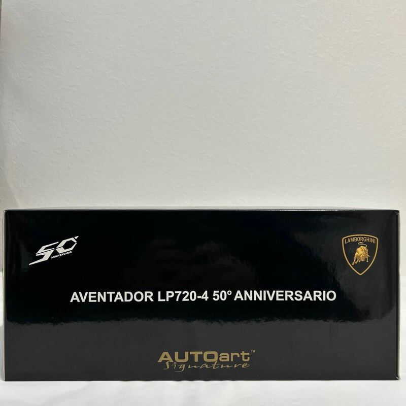 AUTOart 1/18 Lamborghini Aventador LP720-4 50th Anniversary Yellow オートアート ランボルギーニ アヴェンタドール Aa ミニカー