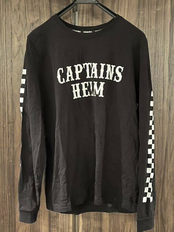 CAPTAINS HELM キャプテンズヘルム ロングTシャツ Mサイズ ブラック