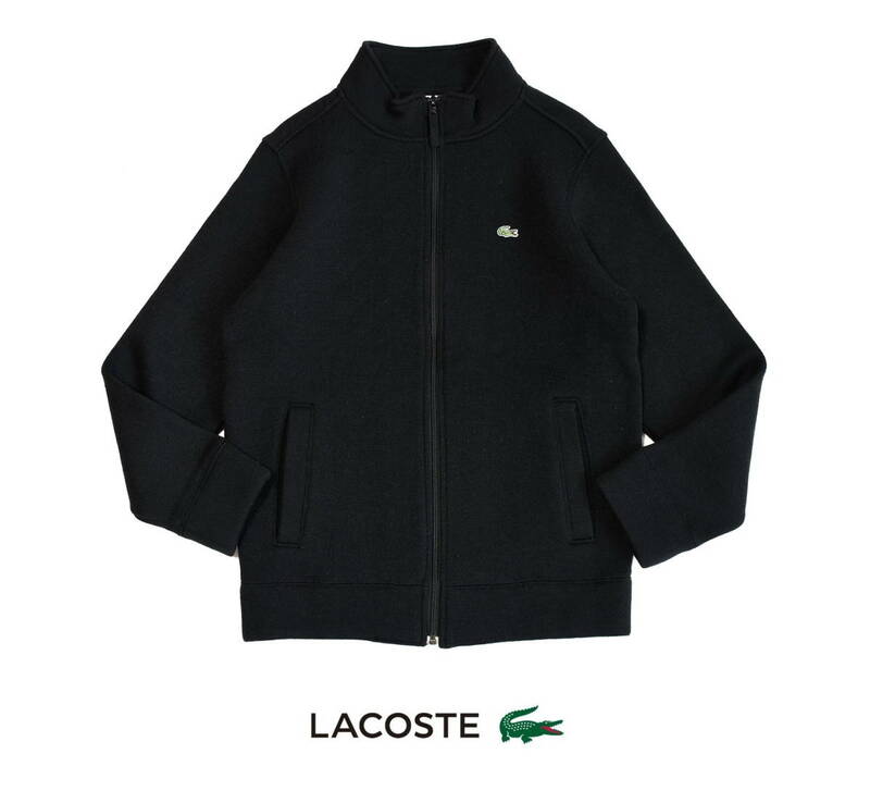 LACOSTE（ラコステ）裏起毛で暖かい・ドライバーズジャケット size２ 　日本製 MADE IN JAPAN ブルゾン