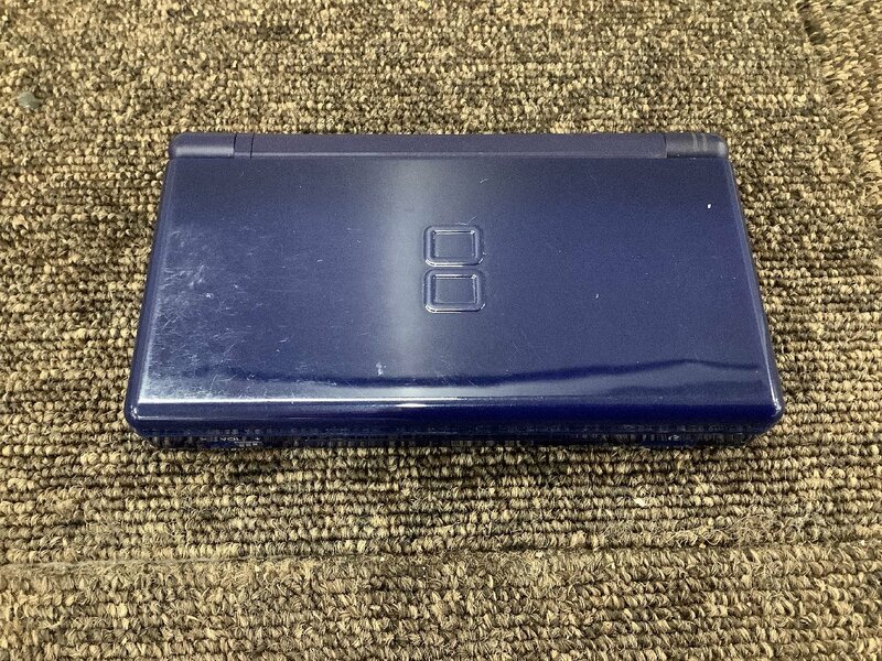 【動作確認済み】Nintendo DS Lite 任天堂 ニンテンドーDS Lite エナメルネイビー　USG-001　ソフト付属　医療従事者向け　救急　マリオ