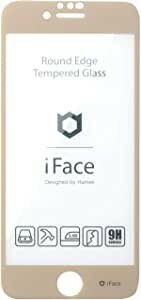 iFace iPhone SE(第3世代/第2世代)/8/7/6s/6 専用 ガラスフィルム ラウンドエッジ 画面保護シート [ベージュ]