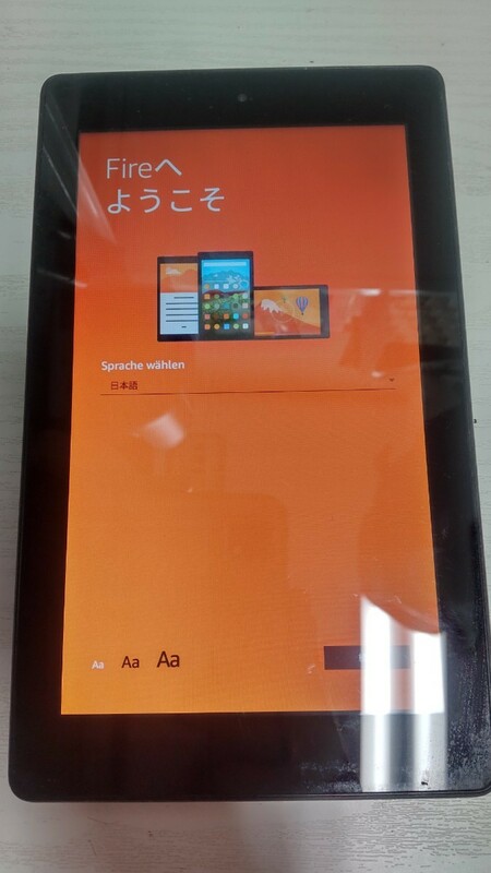 HK1686 Amazon Kindle Fire HD 7 第７世代 SR043KL アマゾンタブレット 簡易動作確認＆簡易清掃＆初期化OK 送料無料 現状品