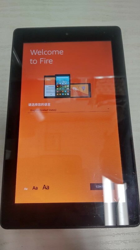 HK1688 Amazon Kindle Fire HD 7 第７世代 SR043KL アマゾンタブレット 簡易動作確認＆簡易清掃＆初期化OK 送料無料 現状品