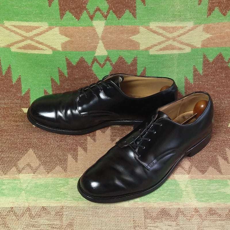 革底【US NAVY】70s Dress Oxford Shoes 70年代 ドレス オックスフォード サービス シューズ ENDICOTT JOHNSON 米軍 実物 ビンテージ60s80s