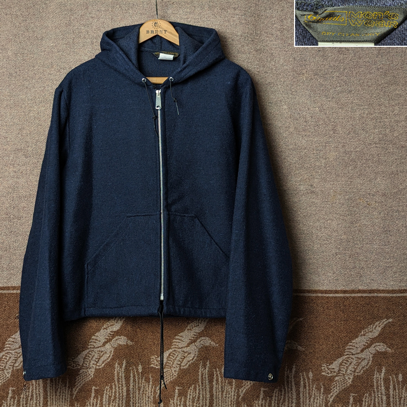 デッドストック 【Grants】 60s Hooded Wool Jacket/ 60年代 ウール パーカー M フーデッド ジャケット カデット コート ビンテージ 50s70s