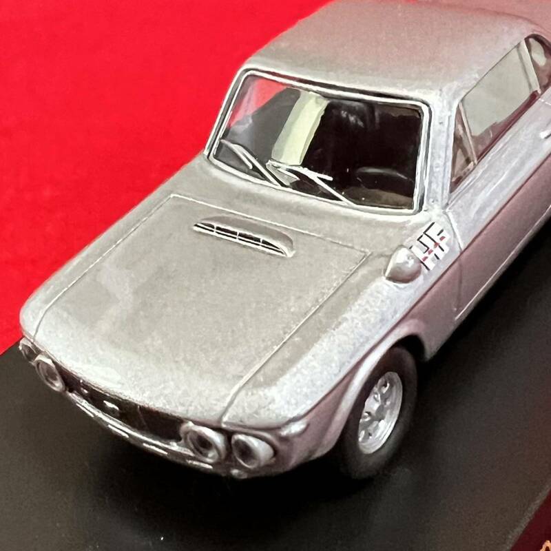 京商 1/64 Lancia Fulvia HF 1.6 silver ランチャー フルビア クーペ HF 1.6 シルバー