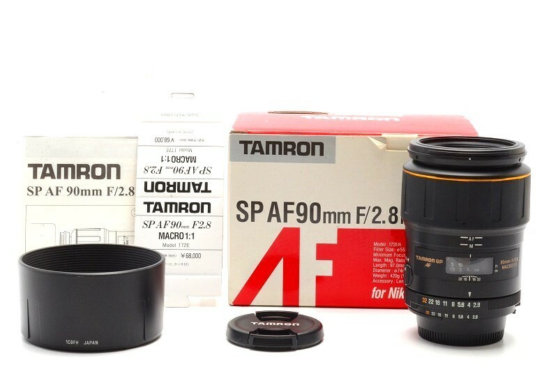 ★美品★ TAMRON タムロン SP AF 90mm F2.8 MACRO 172E Nikon ニコン用 Fマウント ◆241