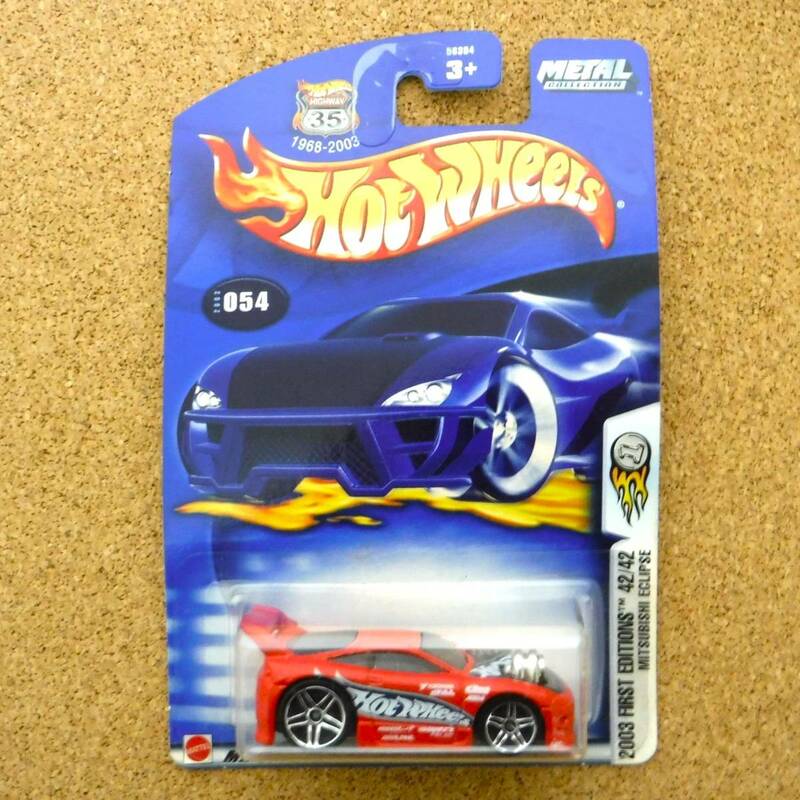 【Hot Wheels】2003 #054 FIRST EDITIONS 42/42 MITSUBISHI ECLIPSE［0454］