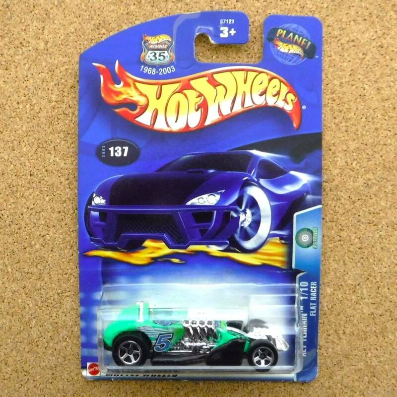 【Hot Wheels】2003 #137 ALT TERRAIN 1/10 FLAT RACER［0460］