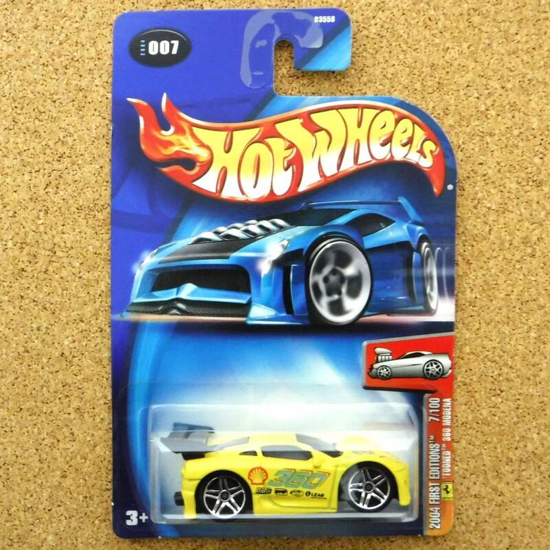 【Hot Wheels】2004 #007 FIRST EDITIONS 7/100 'TOONED 360 MODENA［0462］