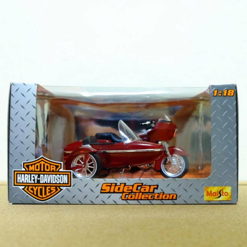 【Maisto】2000 FLTR Road Glide (WIN) 1/18 HARLEY-DAVIDSON SideCar Collection