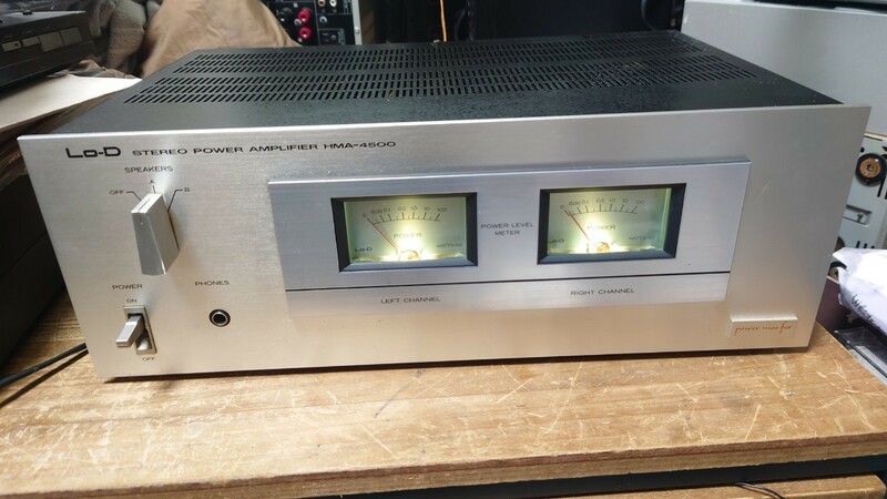 Lo-d 日立 HMA-4500 Stereo Power Amplifier ステレオパワーアンプ ジャンク
