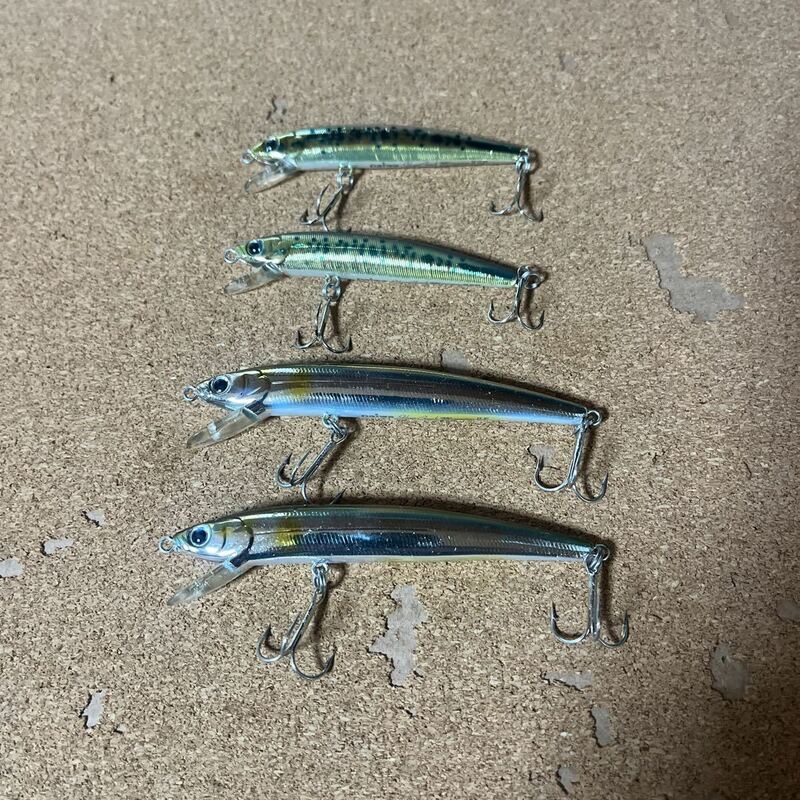 ボックス保管品　ダイワ　シルバークリークミノーⅡ 4個セット　Daiwa Silver Creek Minnow ZERO