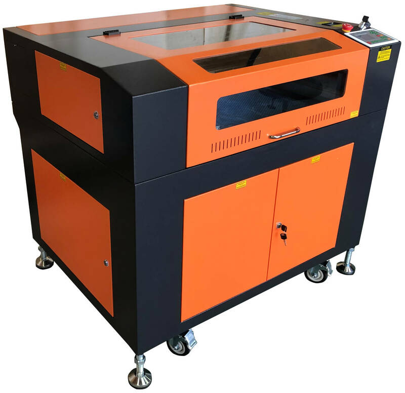 レーザー加工機/彫刻機 サンマックスレーザーRSD-SUNMAX-RD7050-30W(空冷式)消耗品新品交換済み フルセット CO2レーザー彫刻機