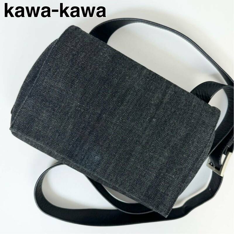 23K20 kawakawa カワカワ ショルダーバッグ デニム