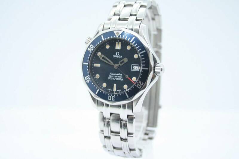 【良品 保障付 動作確認済】OMEGA Seamaster Professional 300m 2561.80 36mm James Bond オメガ シーマスター ジェームズボンド T077