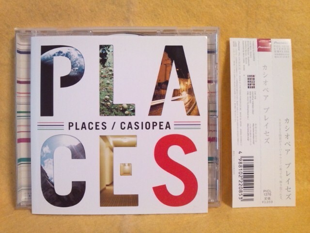 PLACES カシオペア CASIOPEA プレイセズ PICL-1276 CD Tokyo Sunset サリダリ・ダーリダリ エスケープ・ジャーニー ウィンディ・シティ