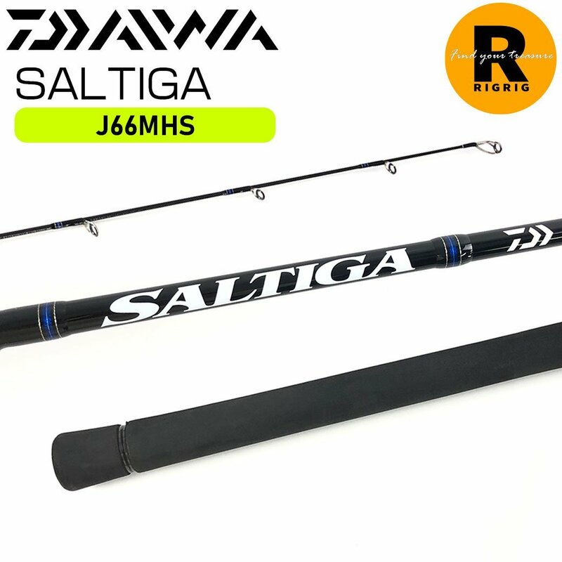 ダイワ ソルティガ J66MHS・J 1ピース スピニングロッド ジギング キャスティング | DAIWA SALTIGA Fishing Rods 釣具 青物 ヒラマサ 竿