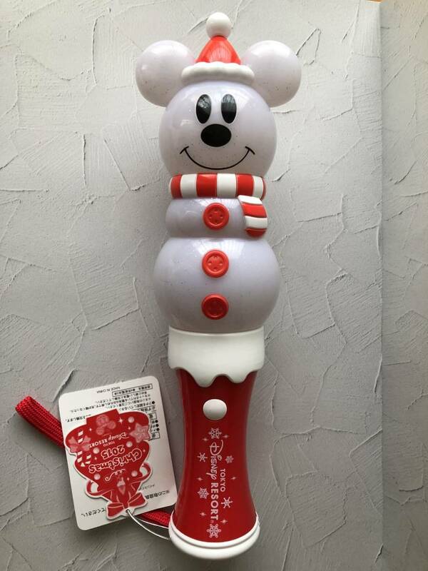 ＜新品・未使用＞TDR クリスマス Christmas 2015 スノースノー ライトスティック