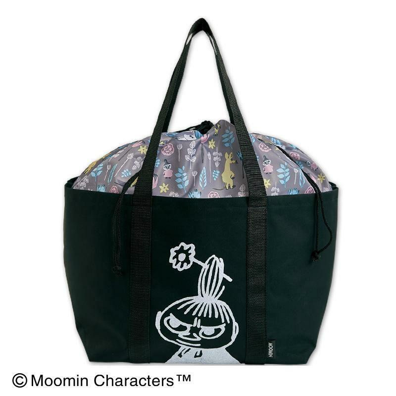 ムーミン　MOOMIN めちゃBIG　ショッピングトート　大型トートバッグ　巾着　レジ袋代わり　大容量バッグ
