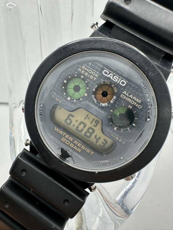【CASIO 】DW-5900 G-SHOCK 腕時計 中古品　電池交換済み　稼動品　わけあり