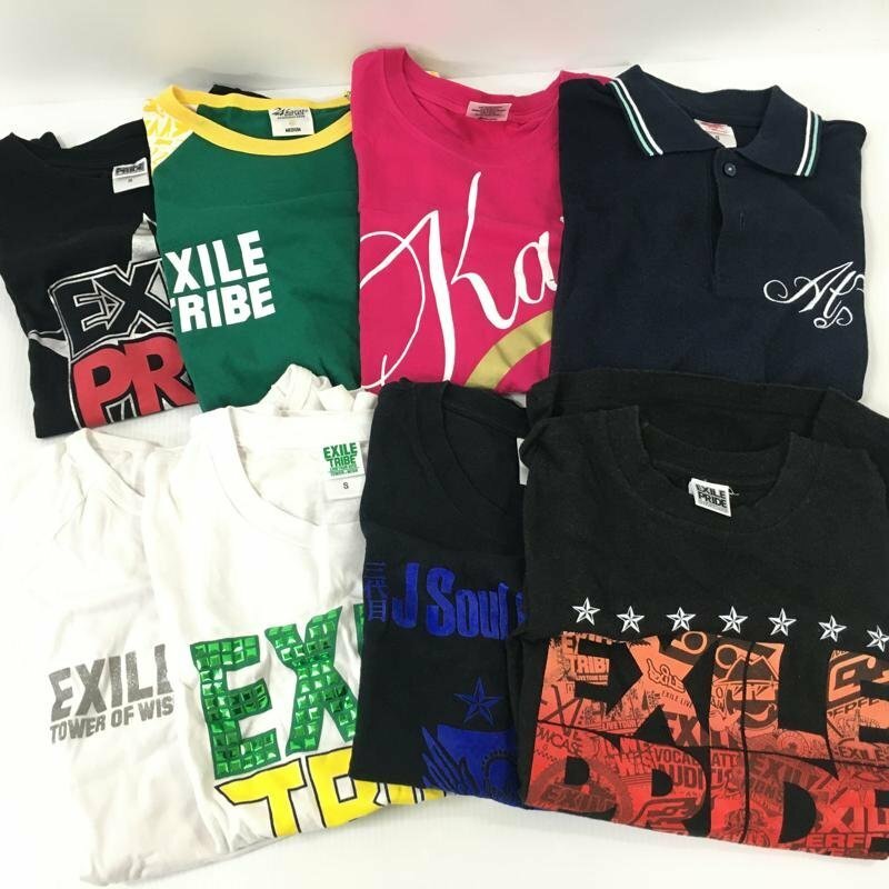 TEI 【中古品】 EXILE 3代目 JSB Tシャツ ポロシャツ まとめ売り 8点 エグザイル 〈147-231229-MA-11-TEI〉