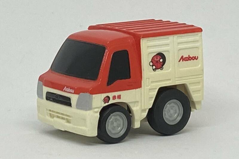 チョロQ 86 スバル サンバー 赤帽 SUBARU SAMBAR TT1 TT2 パネルバン 軽トラ 軽トラック ミニカー 模型 タカラ てっちん スチールホイール