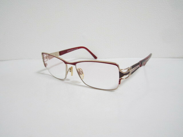 空◆貴重　入手困難　CAZAL　MOD.1097　COL.001　ドイツ製　カザール　バネ丁番仕様　女性用　眼鏡　中古品