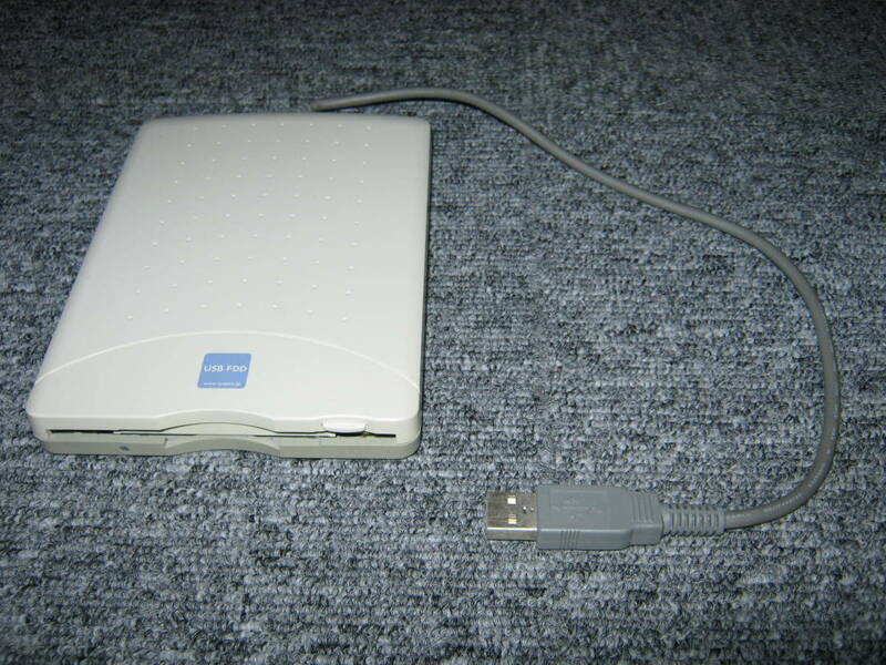 USB フロッピーディスクドライブ アイ・オー・データ I-O DATA　USB-FDX1　FDD