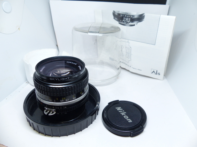 大口径 AI-S 50㎜ F1.4 ハードケース付 美品