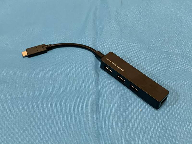 即決!!エレコム　USBハブ　Type-A　4ポート　USB3.0　黒　ブラック