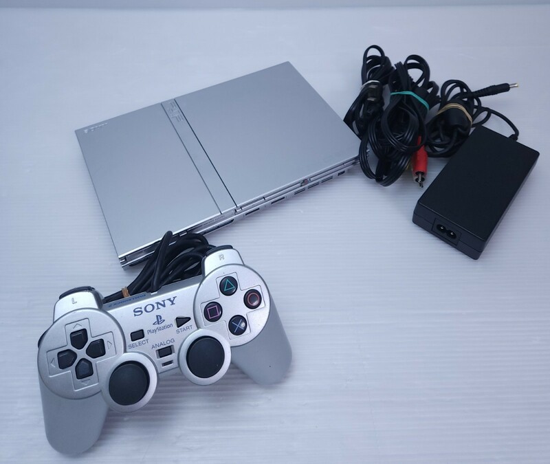 美品 / 動作品 SONY PS2 PlayStation2 プレステ2 SCPH-75000 ソニー プレイステーション セット