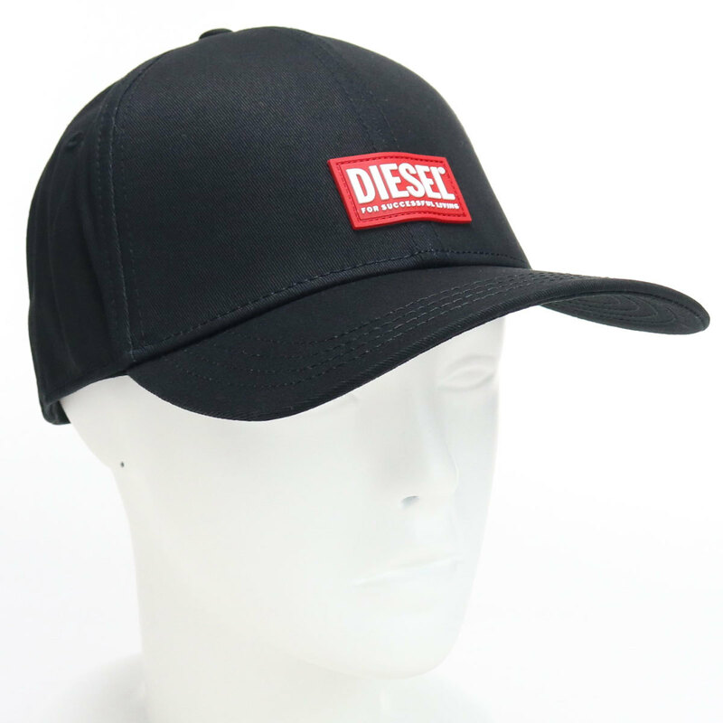 【新品 未使用 正規品】ディーゼル DIESEL ブランド キャップ 帽子 A02746 0JCAR 9XXA ブラック メンズ レディース