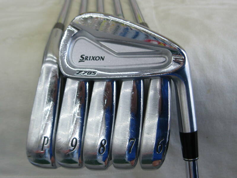 ＠中古処分 ダンロップ 2018年 SRIXON スリクソン Z785 アイアン 6本 NSプロ950GH D.S.T スチール（S）