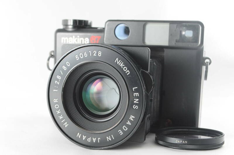 ★極上品★ プラウベル PLAUBEL makina67 NIKKOR 80mm F2.8 中判カメラ #1216