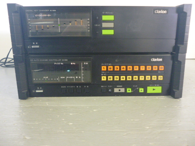 889748 clarion クラリオン MC-1300A/MC-1200A デジタルキーチェンジャー CDオートチェンジャーコントローラー