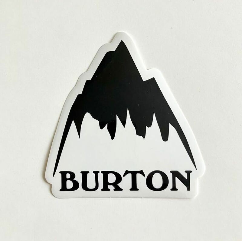 BURTON バートン スノーボード 非売品 ステッカー マウンテンロゴ 山 バインディング ブーツ アウトドア