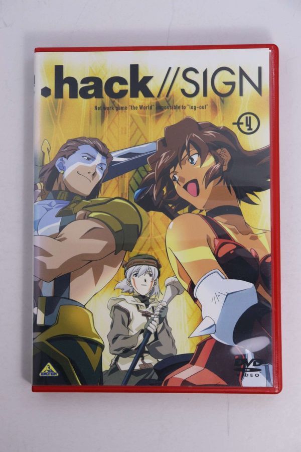 ■ＤＶＤ■．ｈａｃｋ／／ＳＩＧＮ　Ｖｏｌ．４■斎賀みつき■中古■