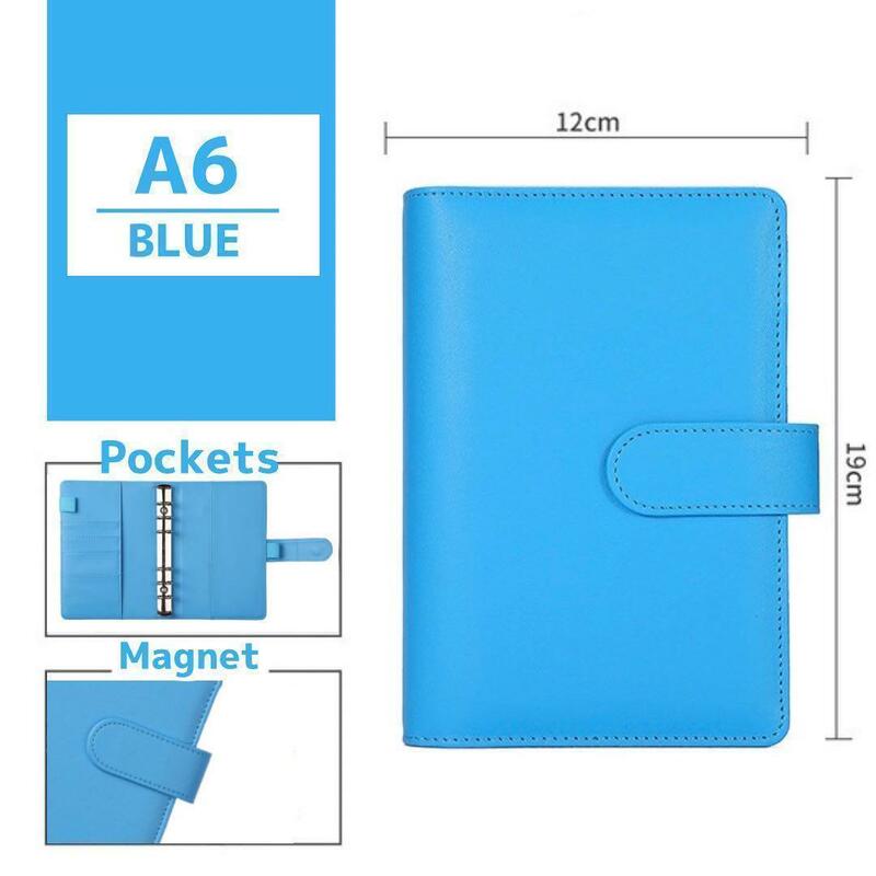 【ブルー】A6 バインダー トレカファイル コレクション 韓国