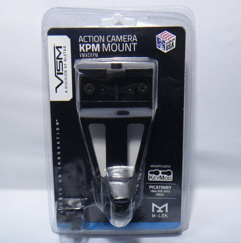 新品、未開封　送料300円より　VISM　アクションカメラマウント　KPM　mount　VMACKPM M-LOK