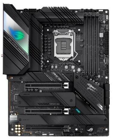 ASUS ROG STRIX Z590-F GAMING WIFI LGA 1200 Intel Z590 Intel PCIe 4.0 DDR4 ATX Motherboard　CPUなし