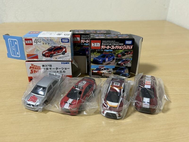 Tomica Lancer Evolution 4 sets