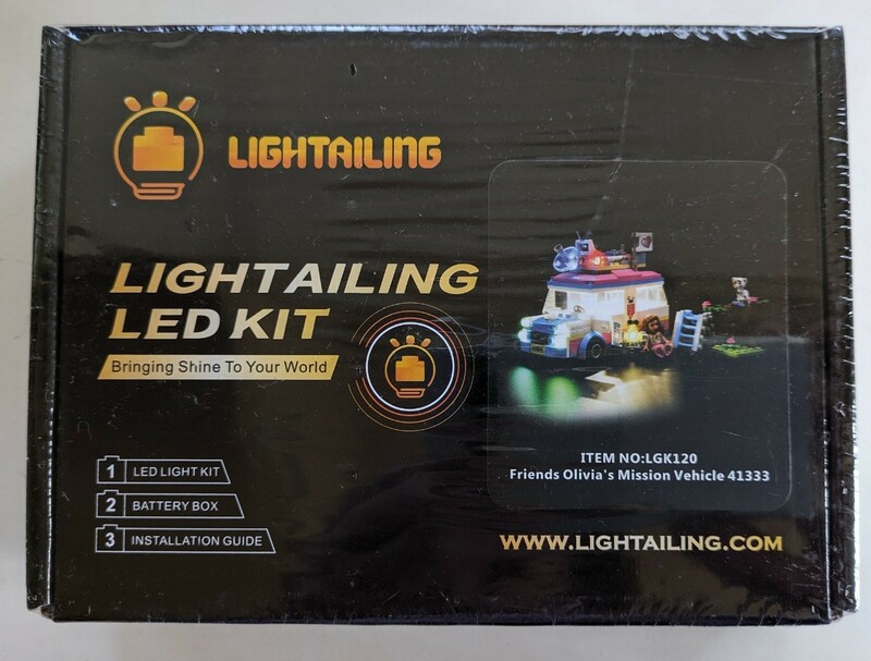 LIGHTAILING LED KIT◆ LGK120 Friends Olivia's Mission Vehicle 41333◆レゴ 対応 LEDライトキット◆未開封品