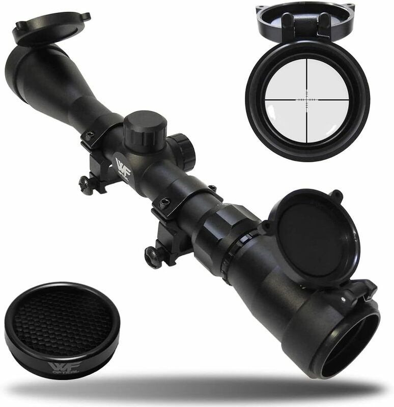 WF OpticalAG-CQPライフルスコープ 3-9ｘ40mm マウントリング付属/3~9倍ズーム 国内狩猟、実銃対応