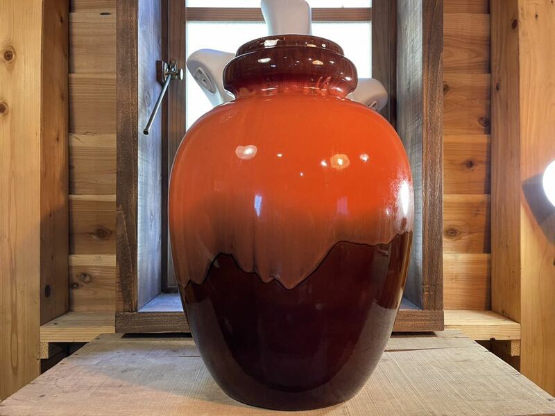 西ドイツ陶器　Fat Lavaコレクション　ファットラバ　ファットラヴァ　花瓶